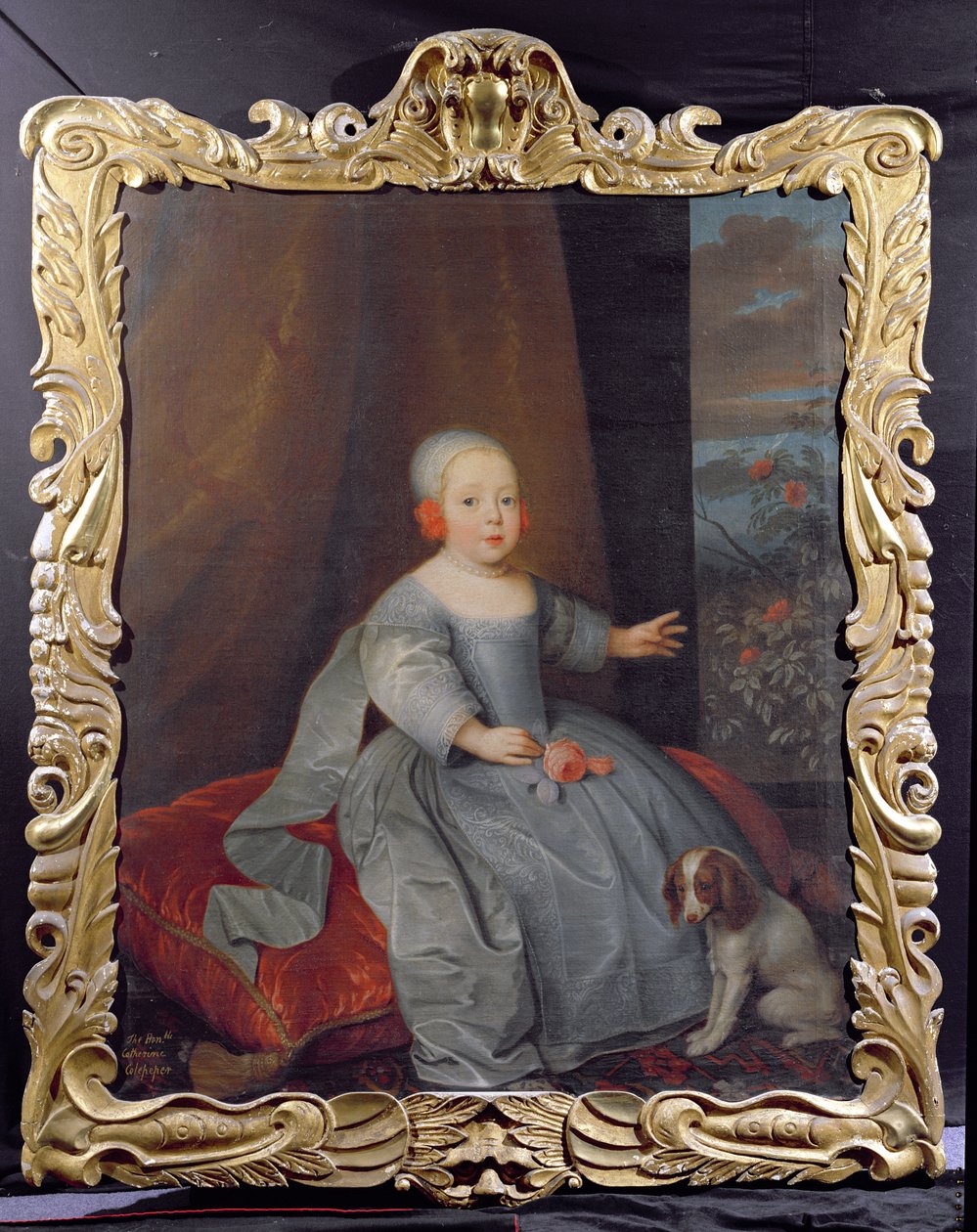 Hon Catherine, dochter van de 2e Lord Colepeper door Adriaen Hanneman