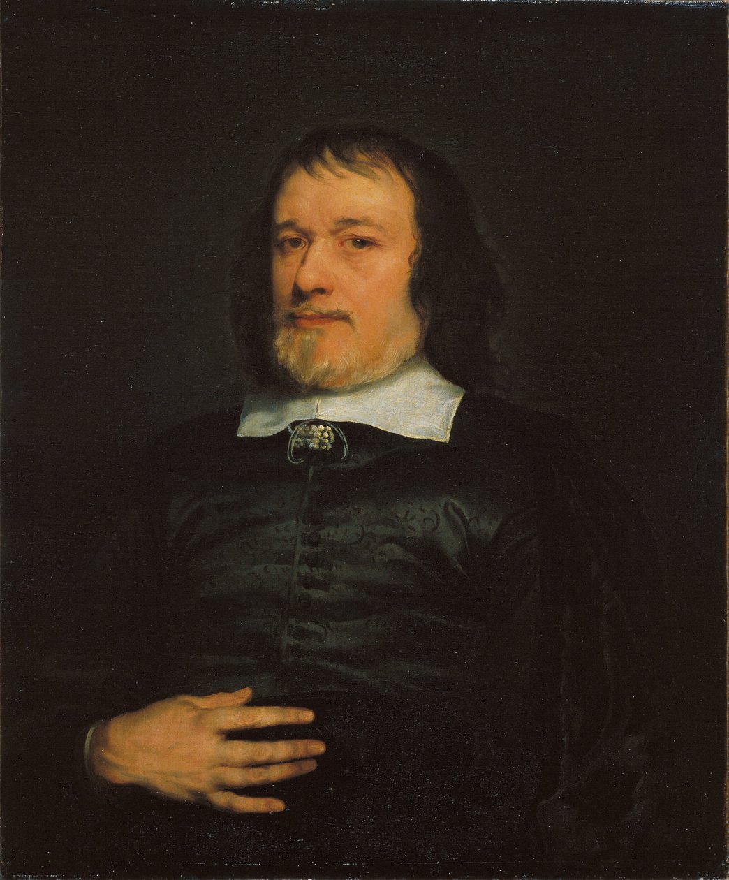 Portret van een heer door Adriaen Hanneman