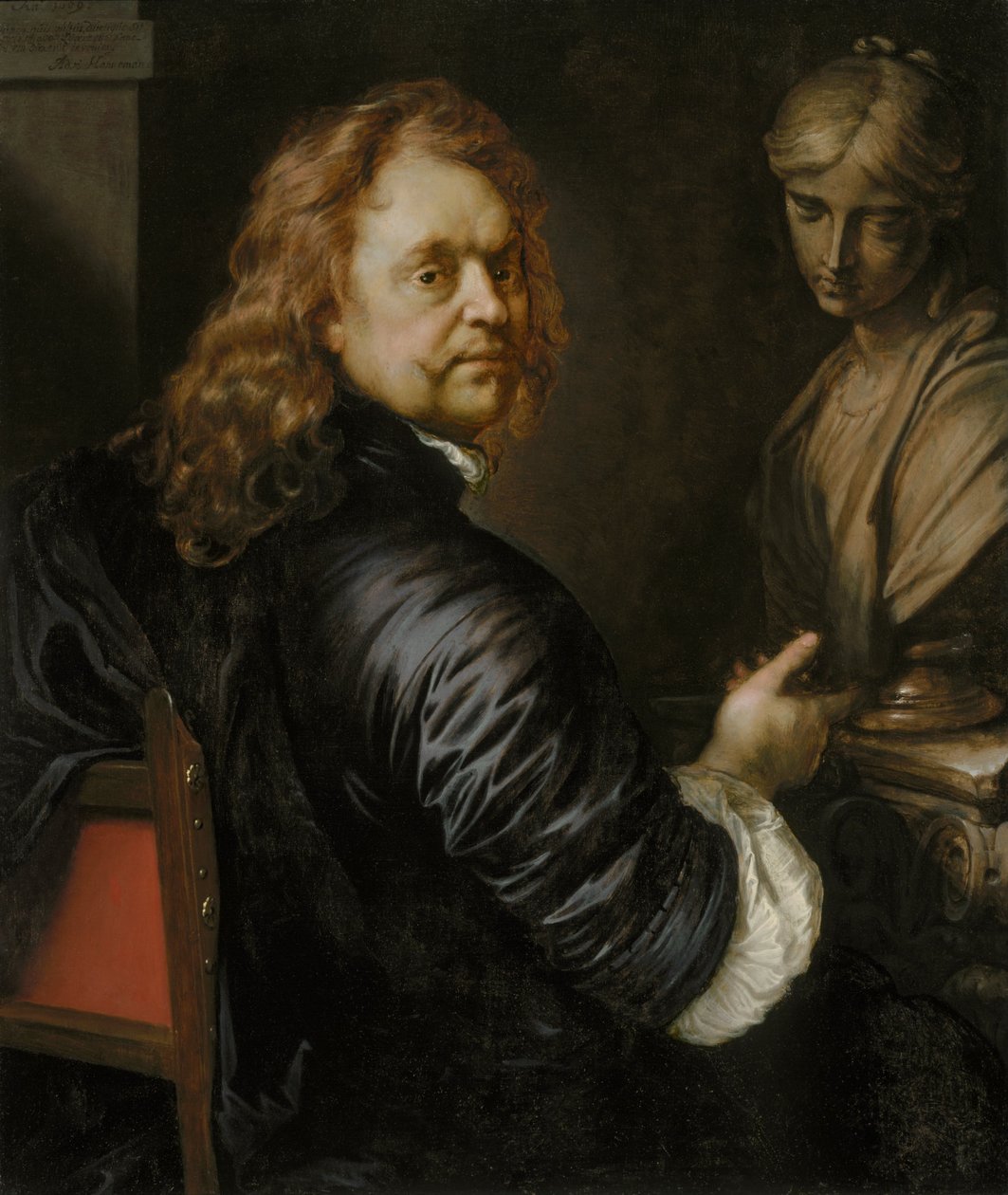 Zelfportret door Adriaen Hanneman