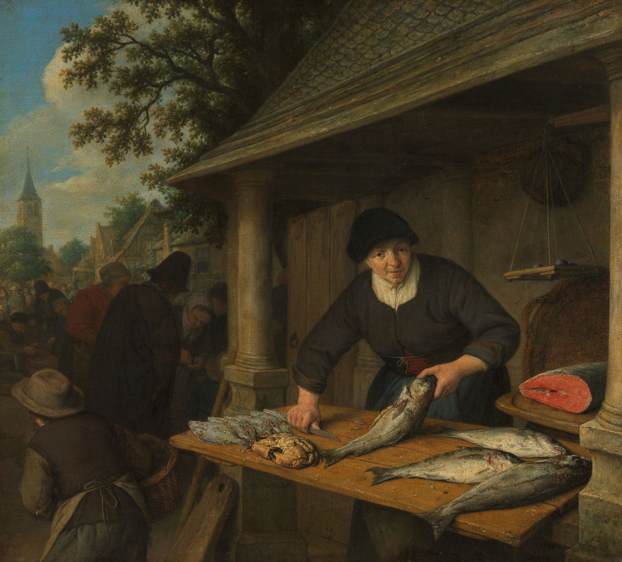  door Adriaen Jansz. van Ostade