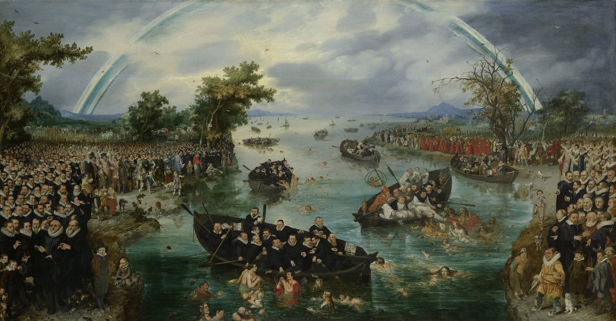 Vissen naar Zielen, 1614 door Adriaen Pietersz van de Venne