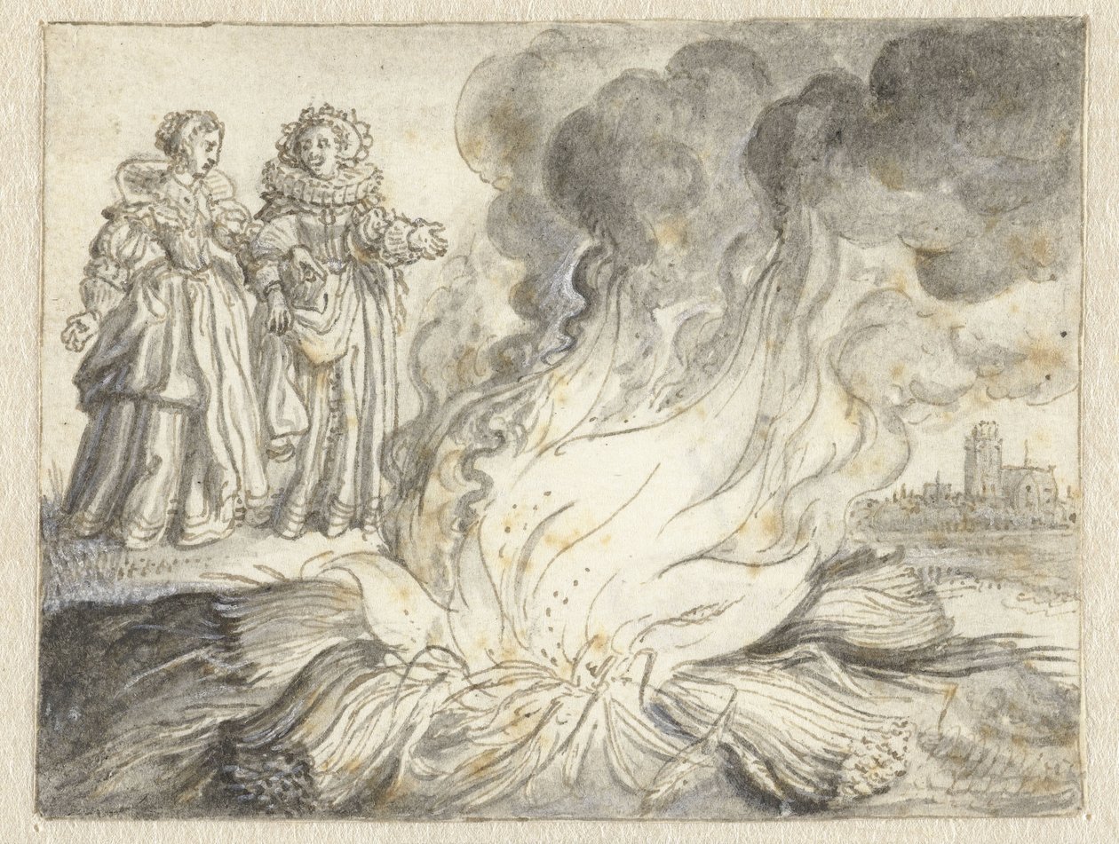 „Passie is het vuur van niets dan stro” door Adriaen Pietersz van de Venne