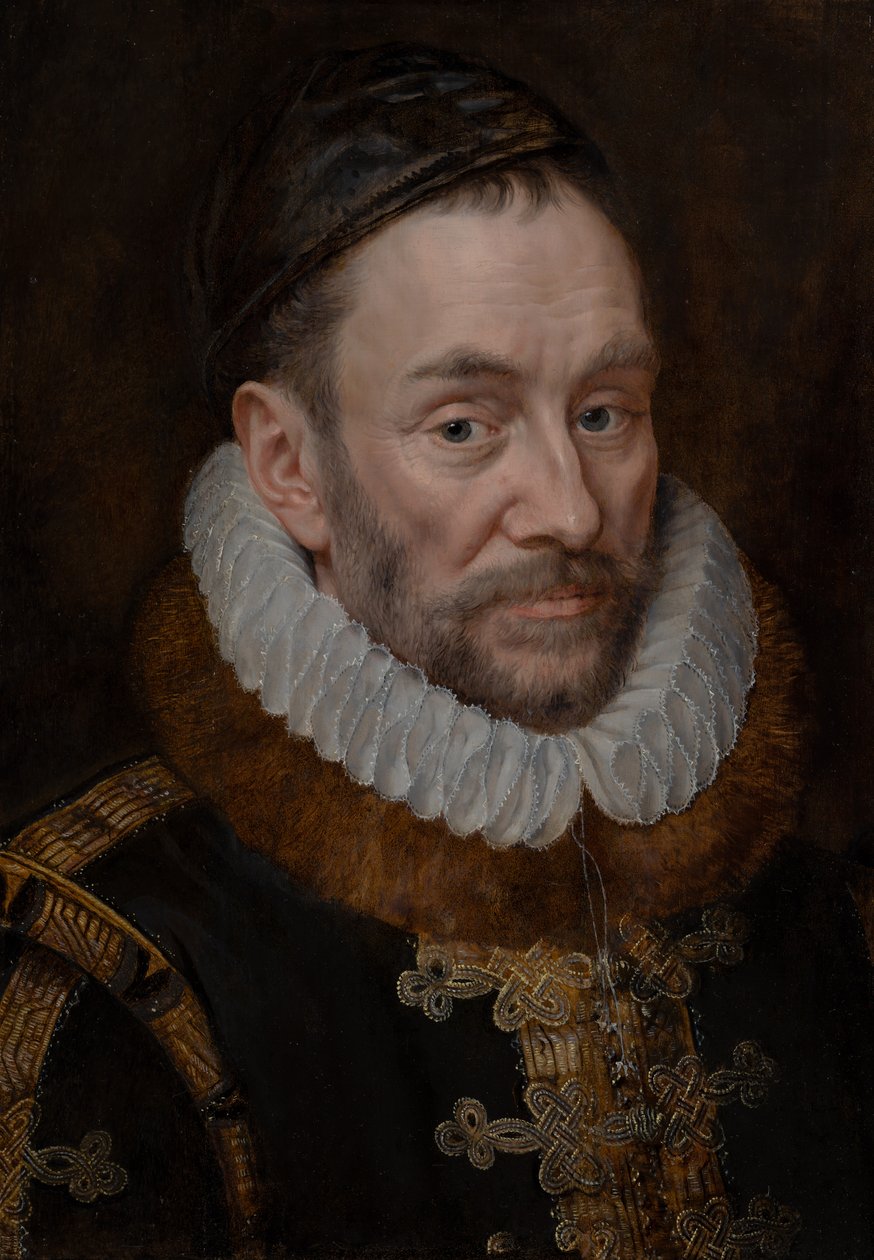 Portret van Willem I (1533-1584), Prins van Oranje door Adriaen Thomasz. Key