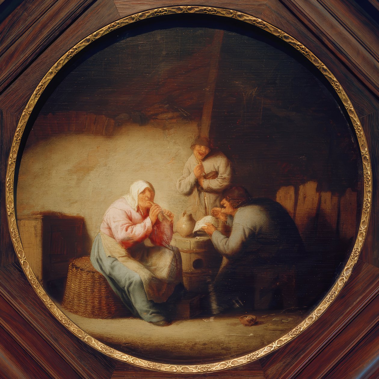 Het gehoor door Adriaen Jansz. van Ostade