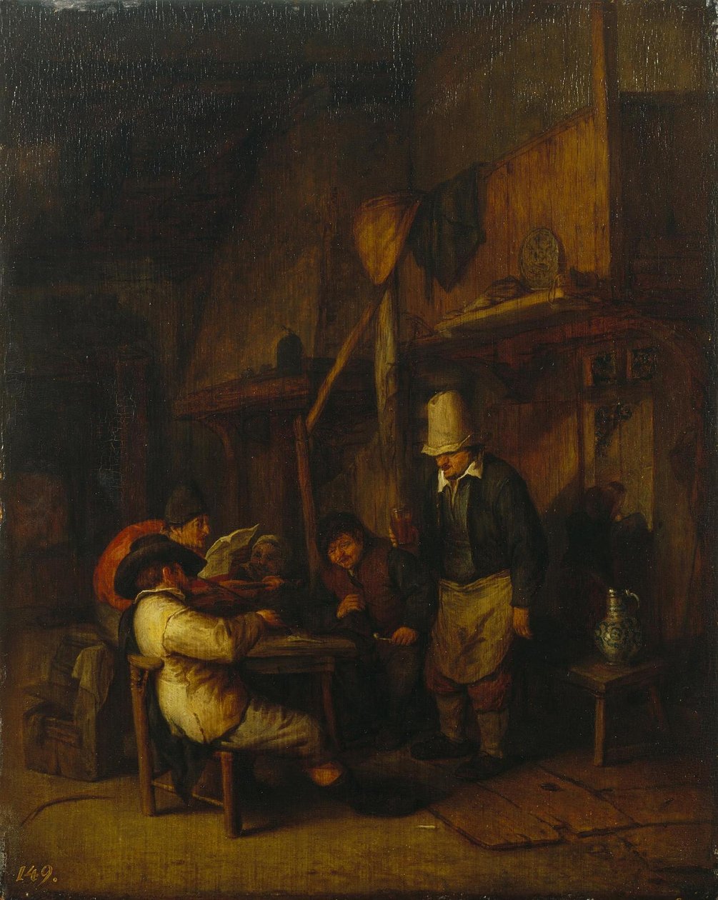 Landelijk concert door Adriaen van Ostade