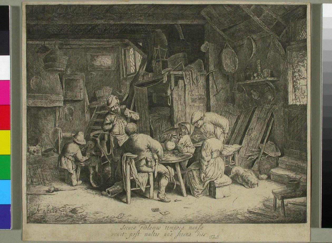 Zonder titel door Adriaen van Ostade