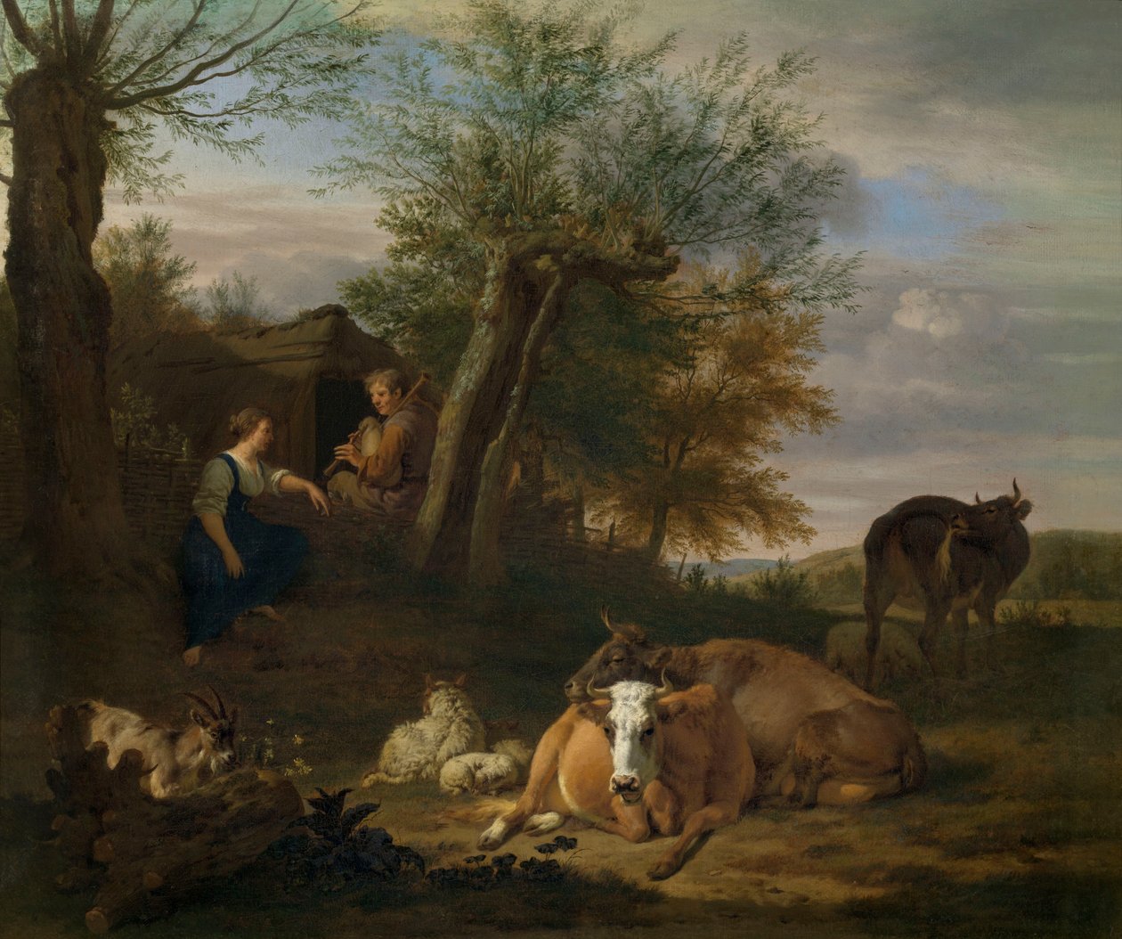 Piper door Adriaen van de Velde