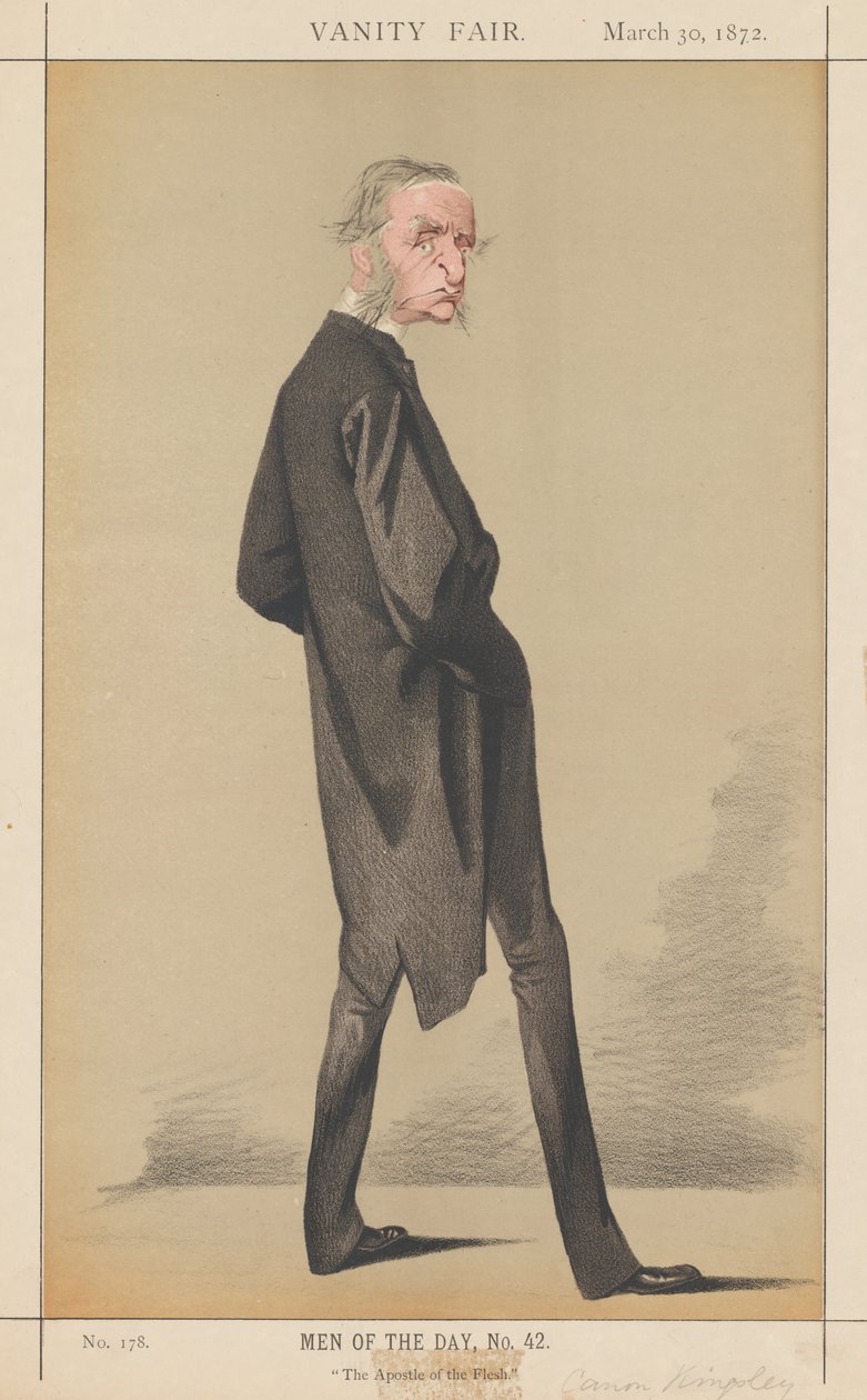 Vanity Fair: Mannen van de Dag, Nr. 42 "De Apostel van het Vlees" door Adriano Cecioni