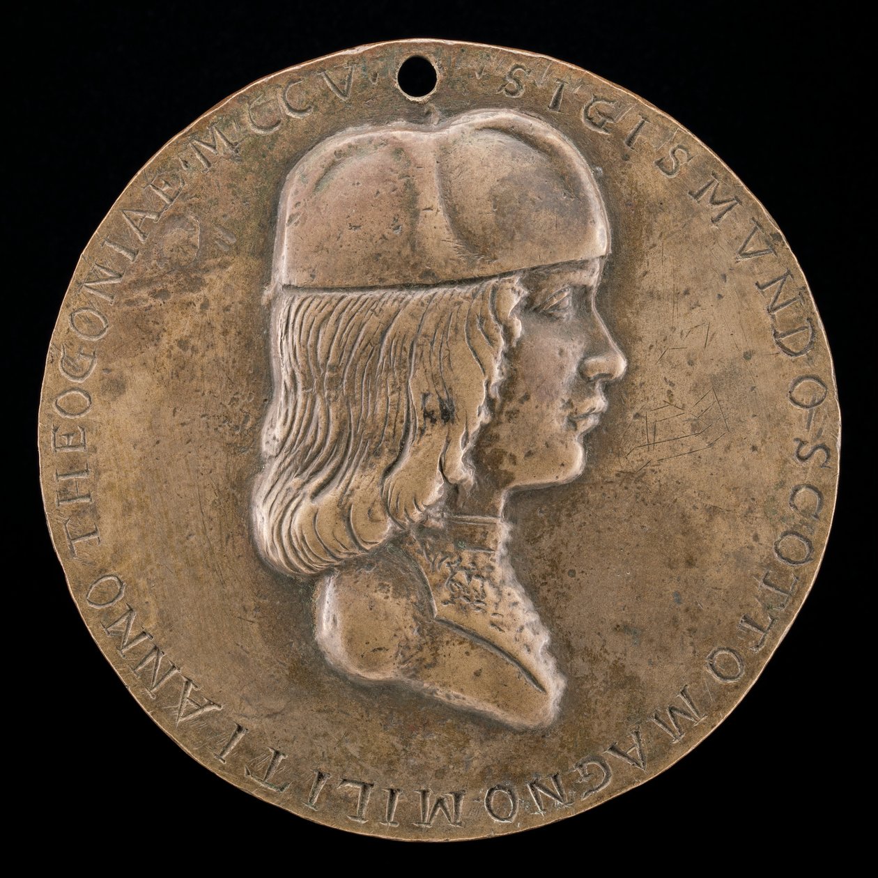 Portret van een jongen, waarschijnlijk 1488-1499 door Adriano Fiorentino
