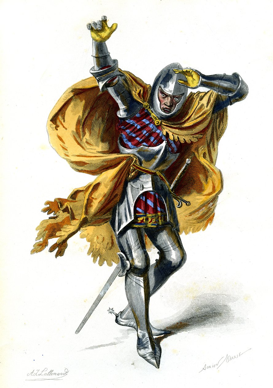 Bekering van Sint Paulus: Saulus door Adrien Emmanuel Marie