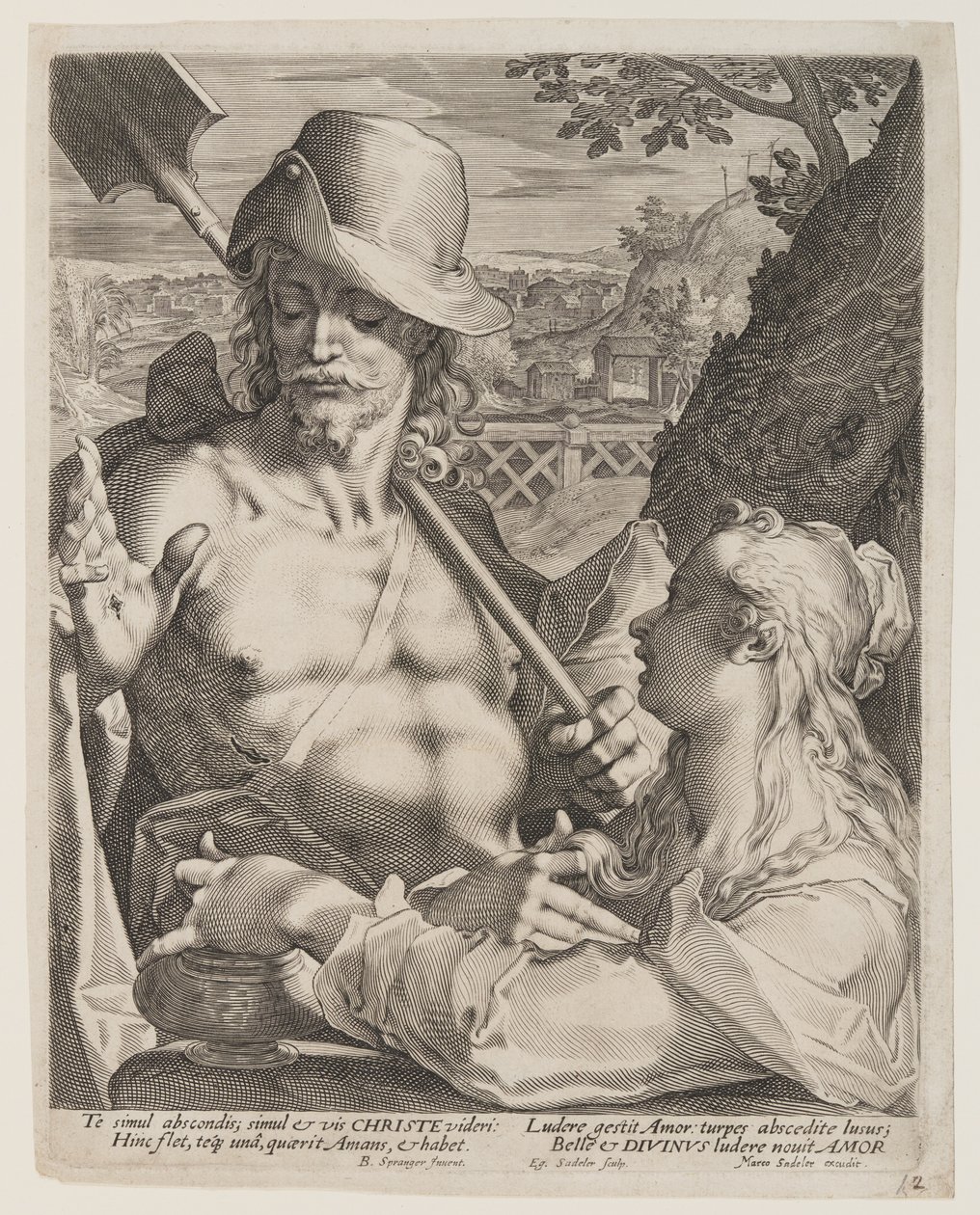 Noli Me Tangere door Aegidius Sadeler II