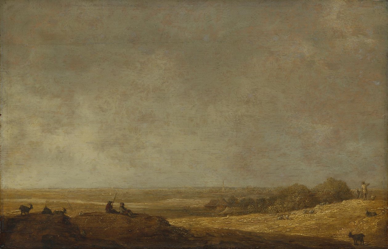 Vlak landschap door Aelbert Cuyp