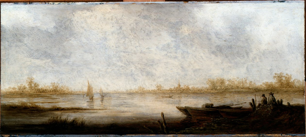 Rivierlandschap door Aelbert Cuyp