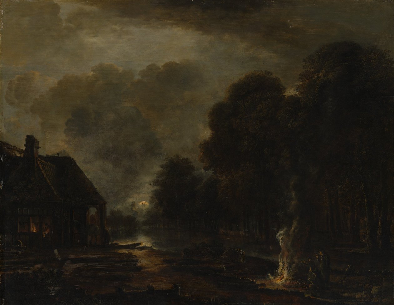 De hoefsmid door Aert van der Neer
