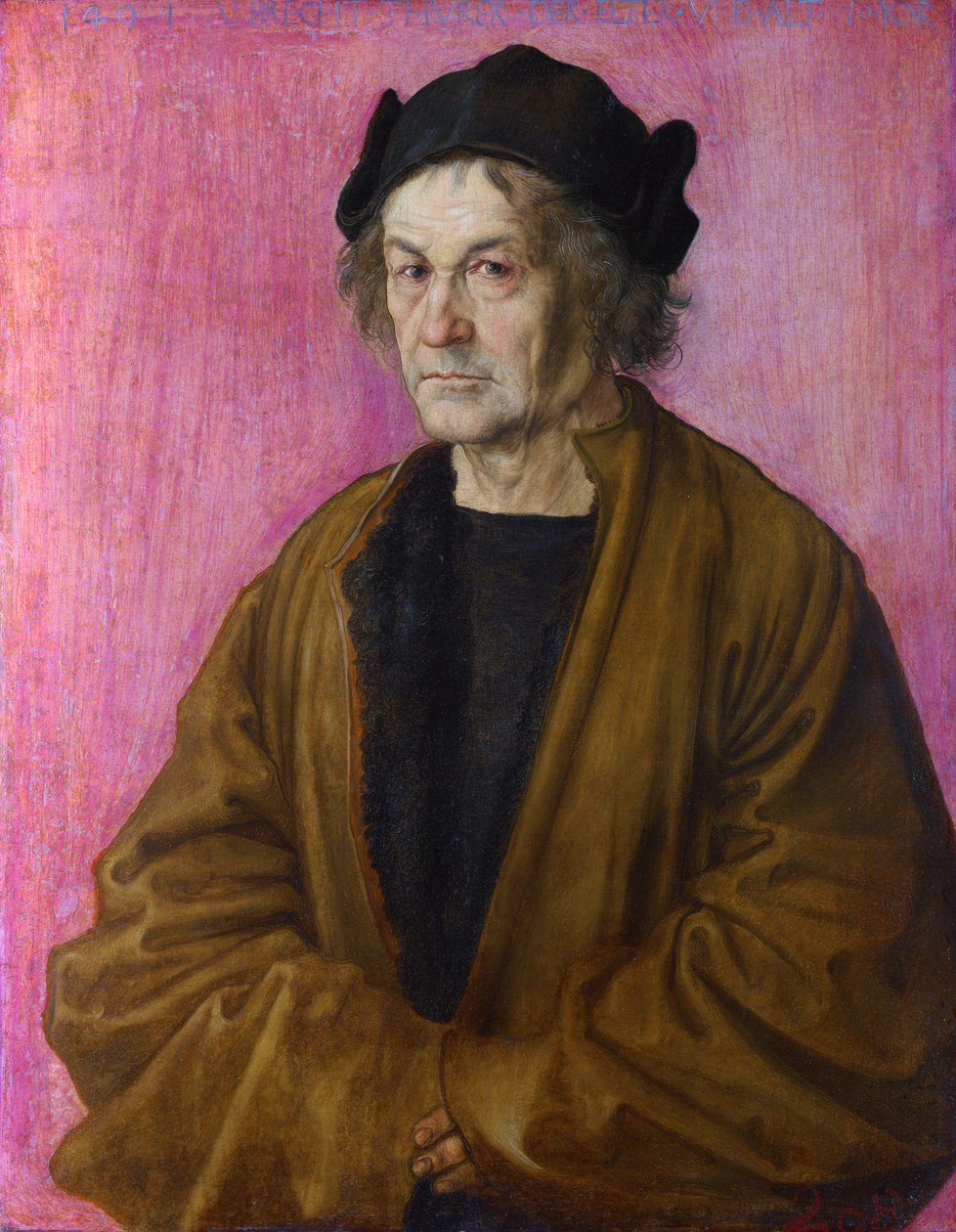 Duits: Portret van Albrecht Dürer de Oudere De vader van de schilder door After Albrecht Dürer