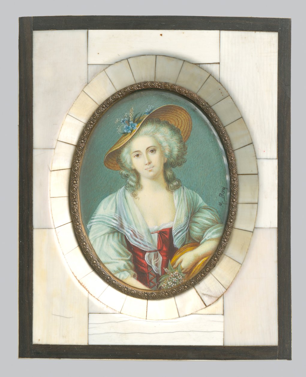 Slowaaks: Dame met de hoed door after Élisabeth Louise Vigée Le Brun