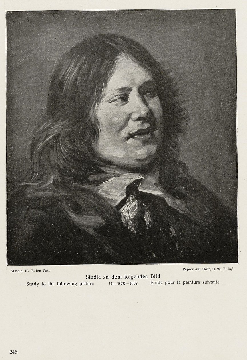 Busteschets van Stephanus Gerardts door After Frans Hals