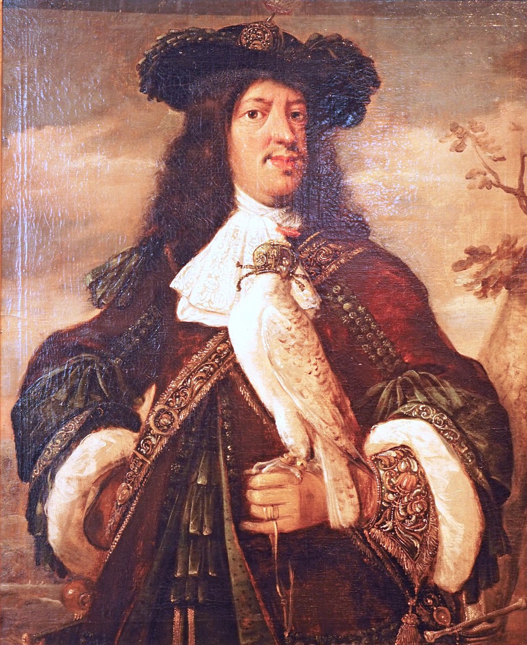 Christian Ludwig, hertog van Brunswijk-Lüneburg door After Jan de Baen