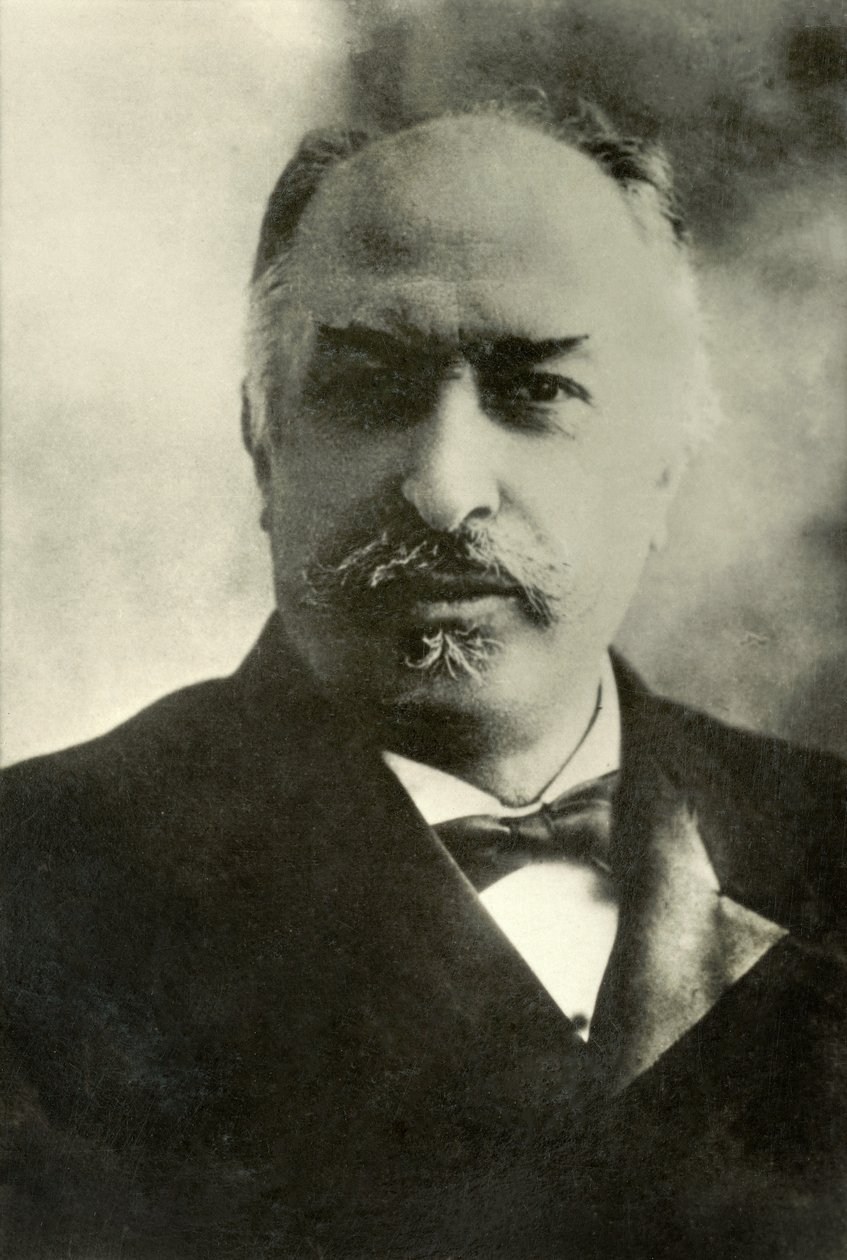 Portret van Giovanni Giolitti (foto) door Agence Meurisse