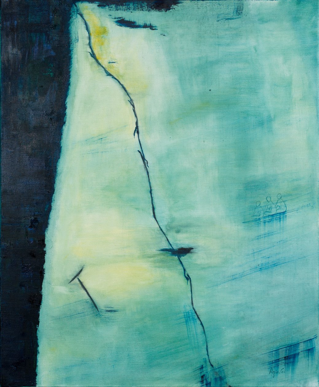 Breuk, 2018 door Agnes Girardon