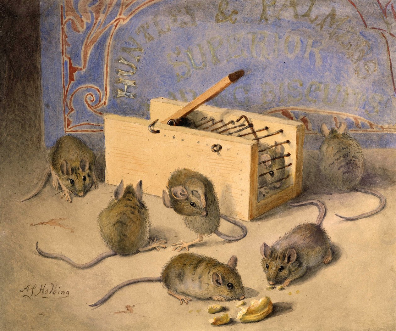 Muizen en Huntley - Palmer