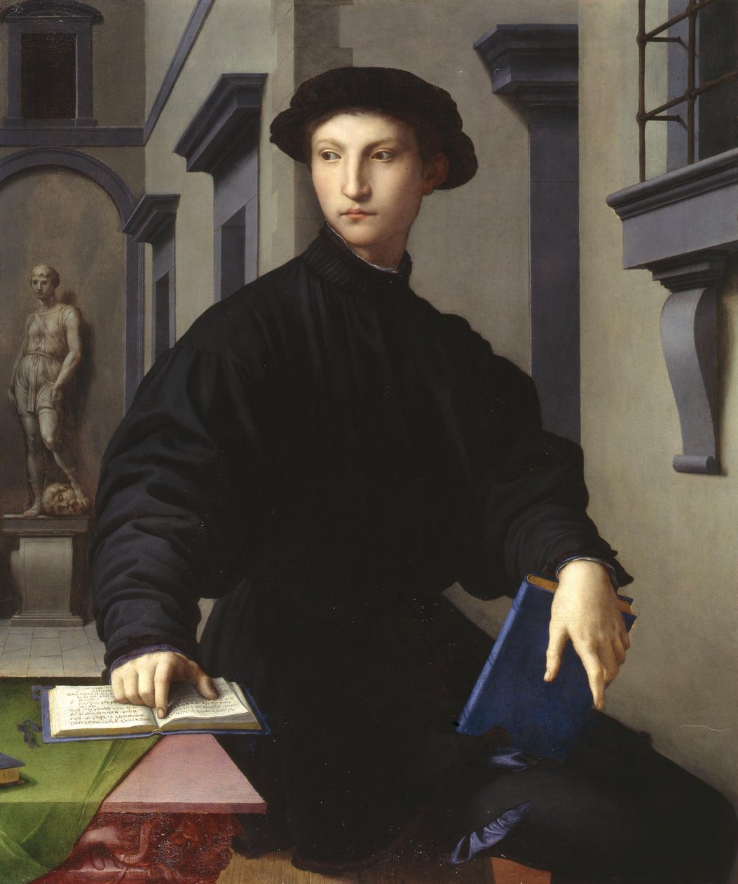 Ugolino Martelli door Agnolo Bronzino