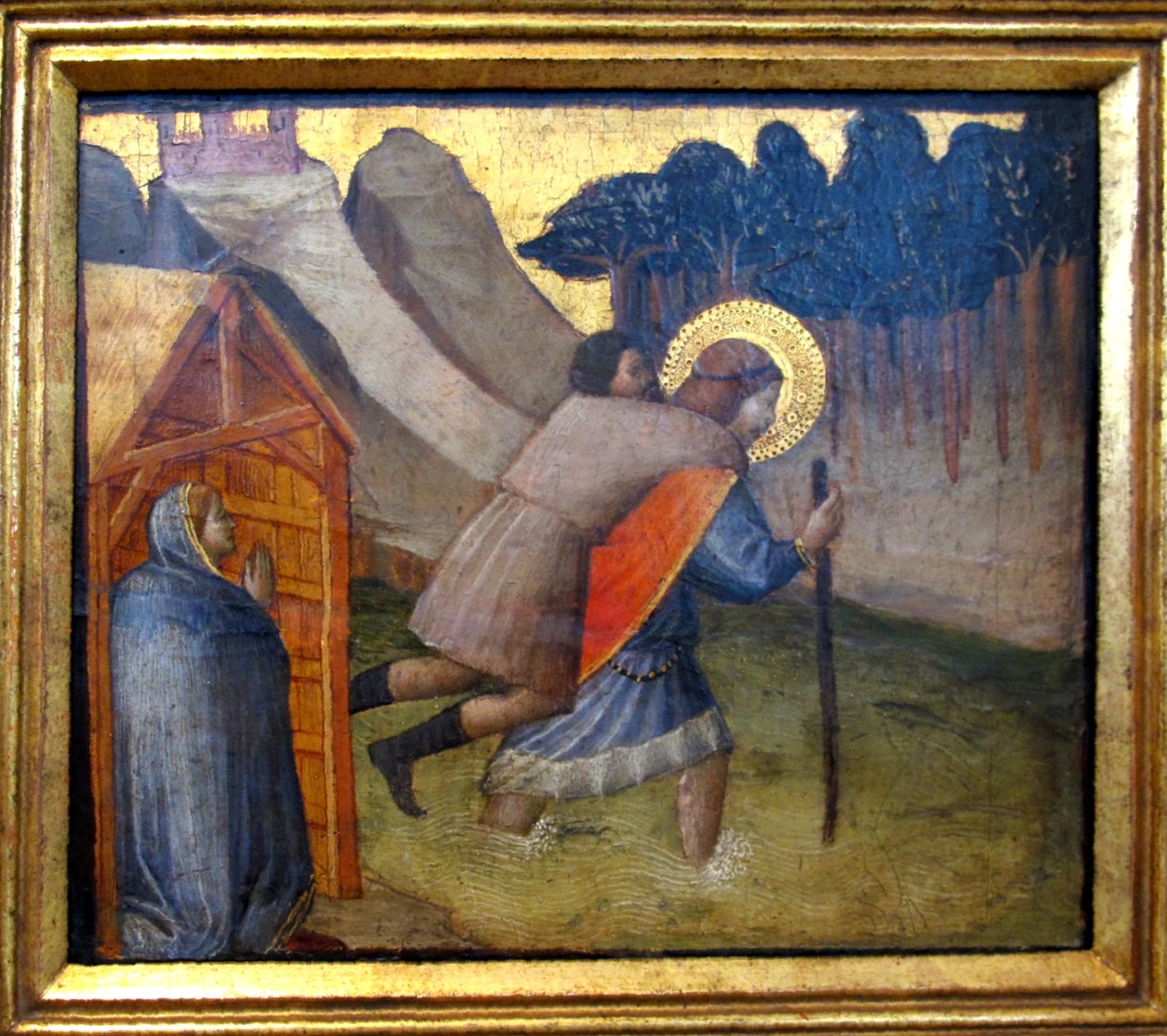 Verhalen van de heilige Julianus door Agnolo Gaddi