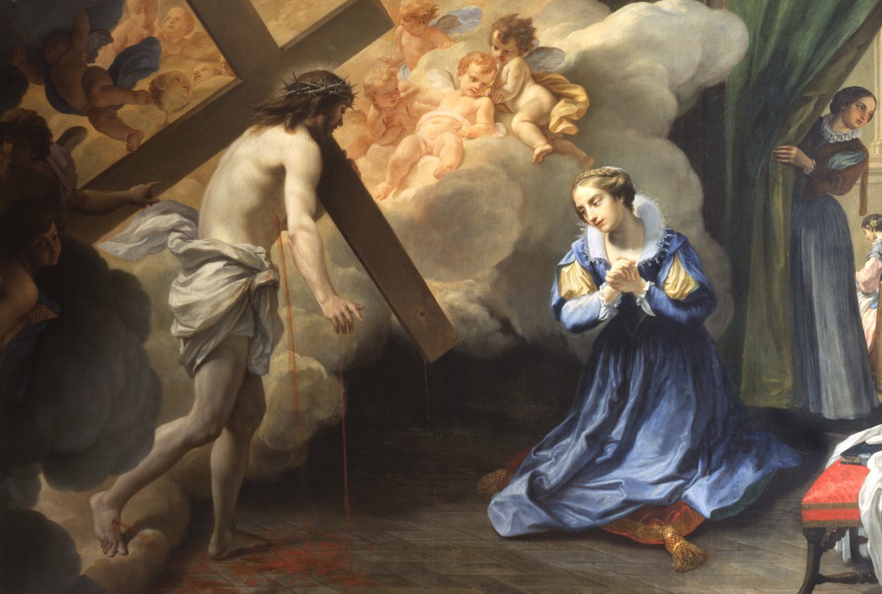 Extase van St. Caterina de Paoli door Agostino Masucci