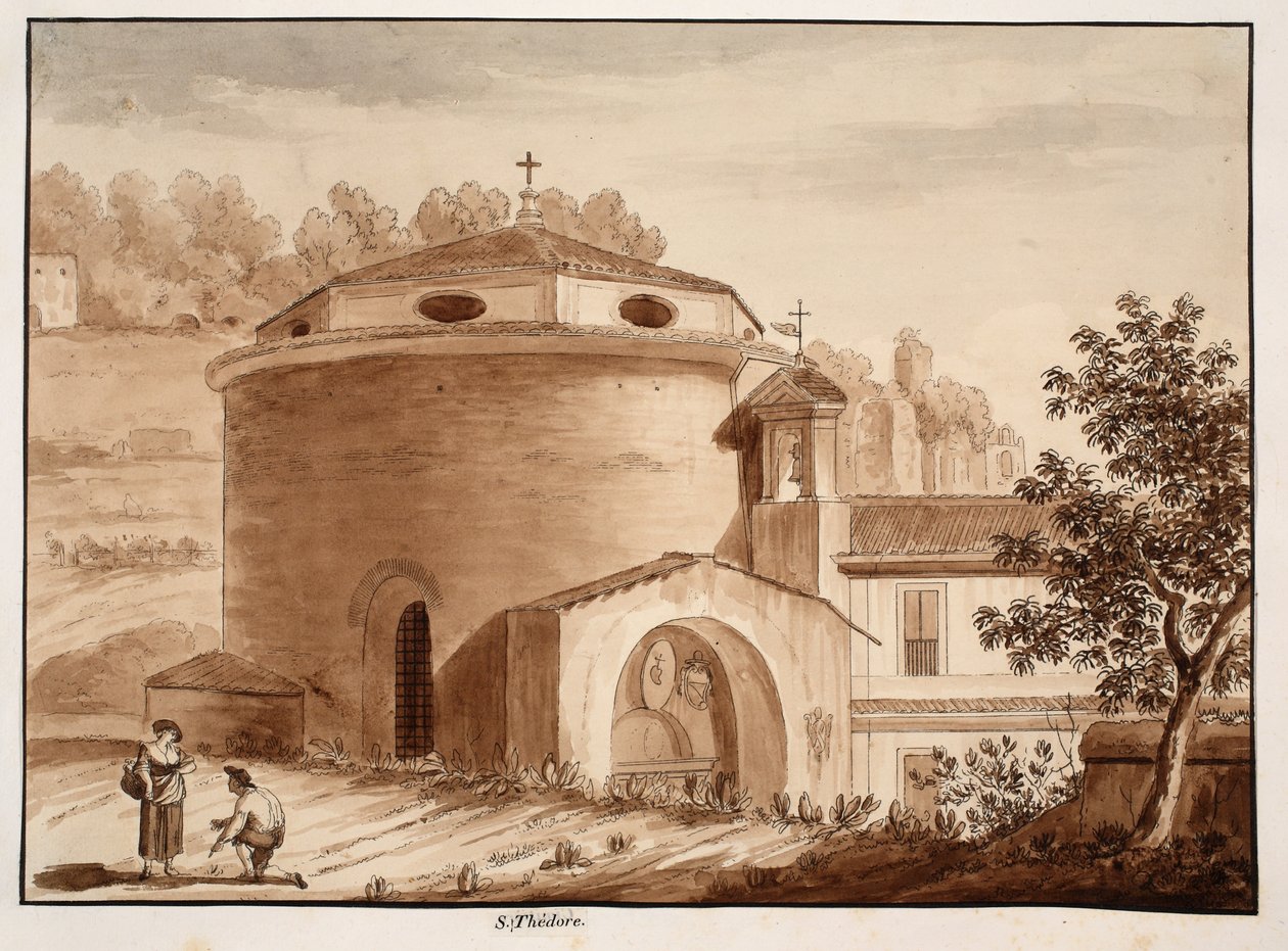 San Teodoro, 1833 door Agostino Tofanelli