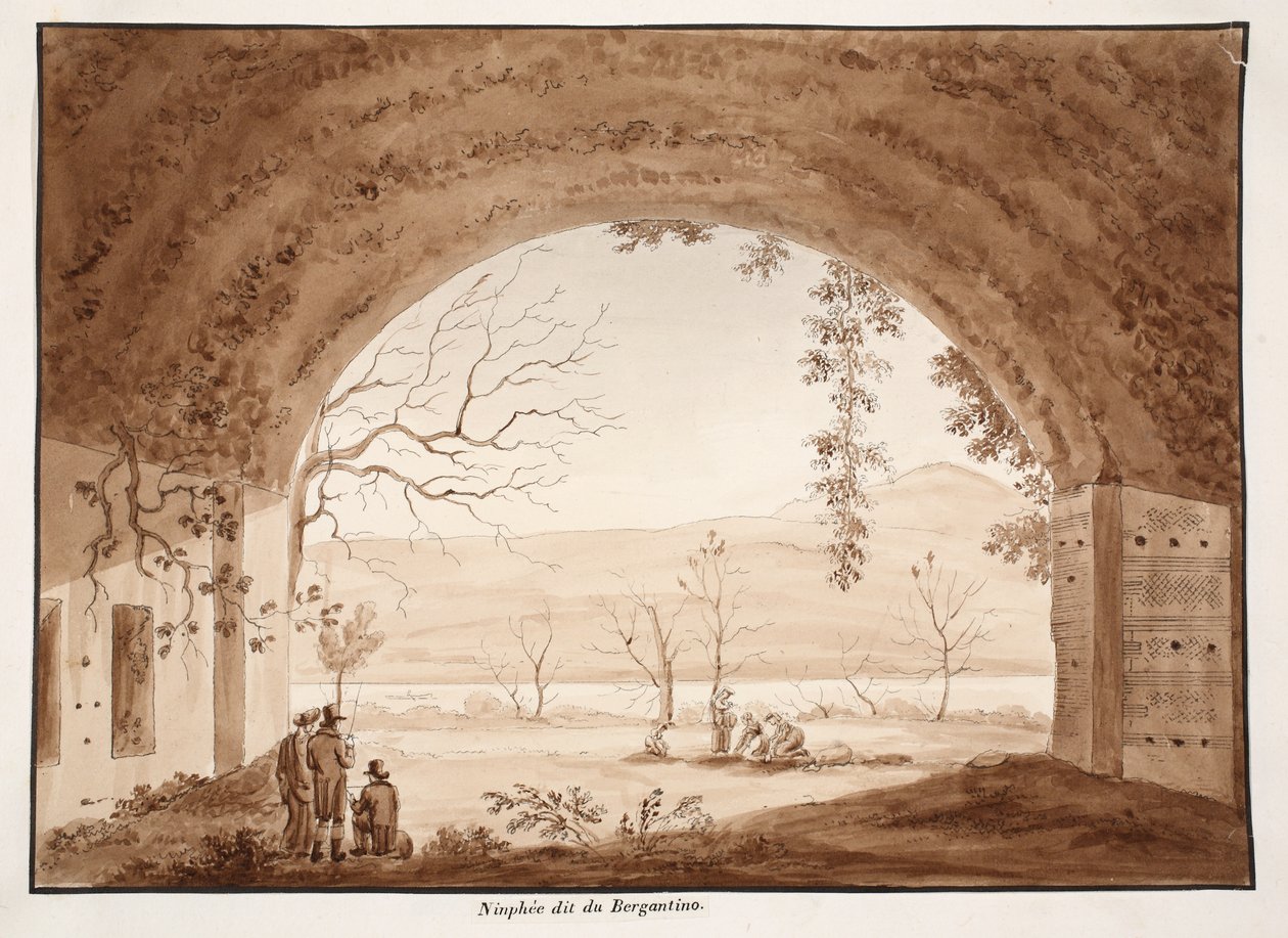 De Ninfeo Bergantino, 1833 door Agostino Tofanelli