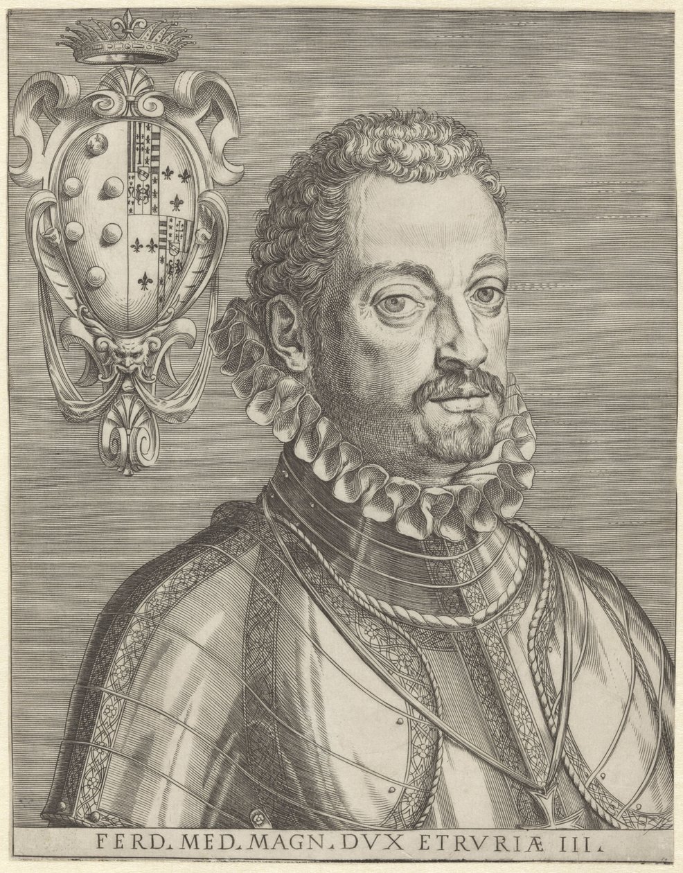 Portret van Ferdinando de