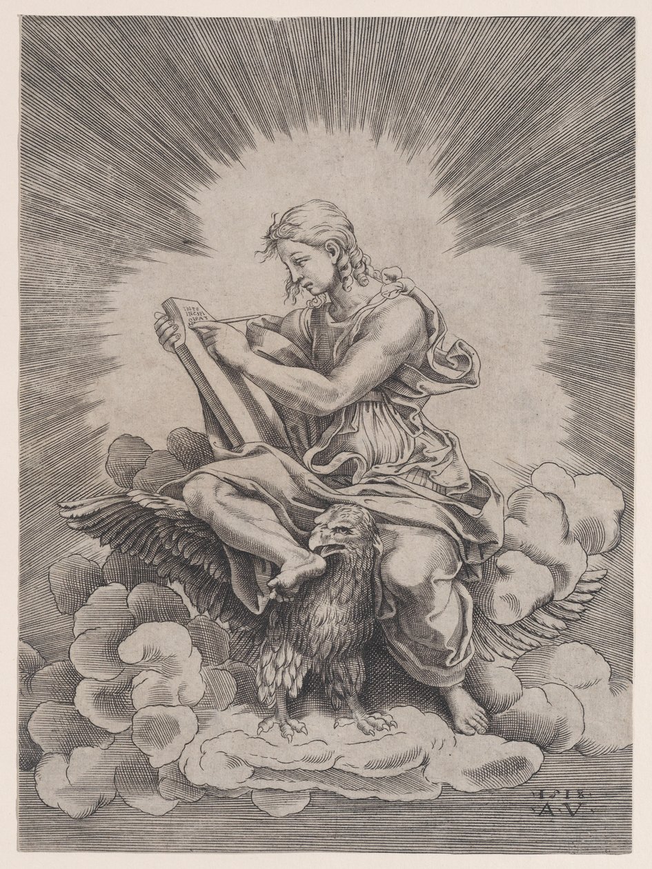 Sint Jan door Agostino Veneziano