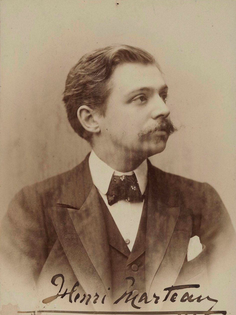 Portret van de violist en componist Henri Marteau 1874-1934, 1898 door Aime Dupont