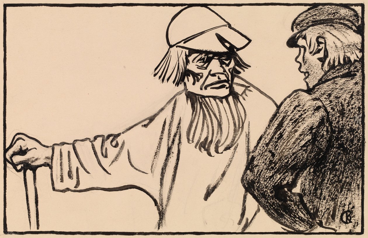 De oude man van Kolistin door Akseli Gallen-Kallela