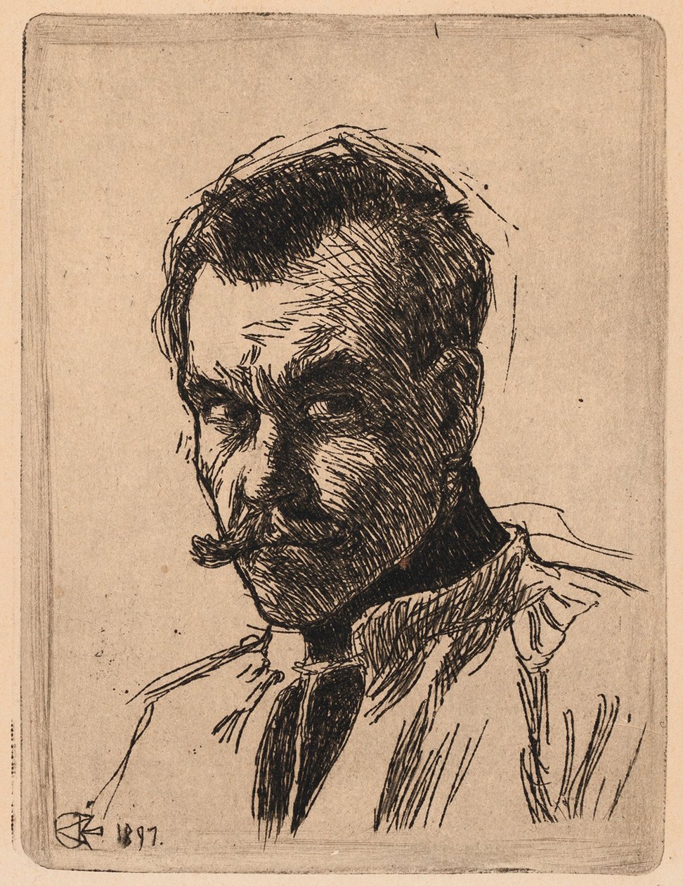 Zelfportret door Akseli Gallen-Kallela