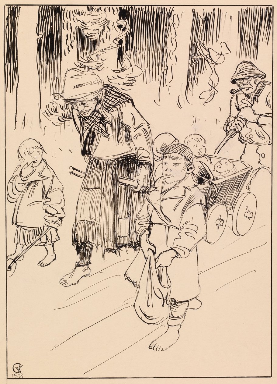 Het Rajamäki-regiment door Akseli Gallen-Kallela