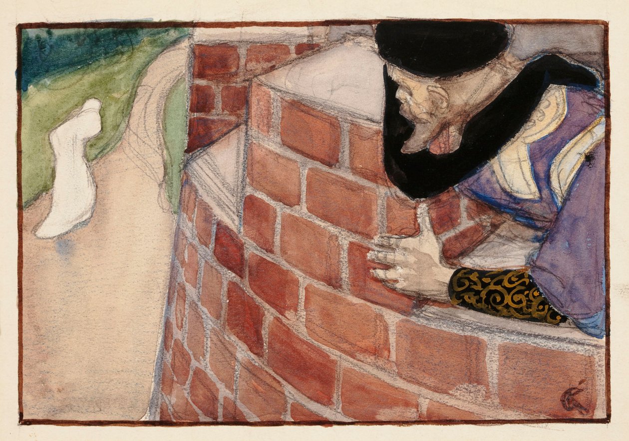Zonder titel door Akseli Gallen-Kallela