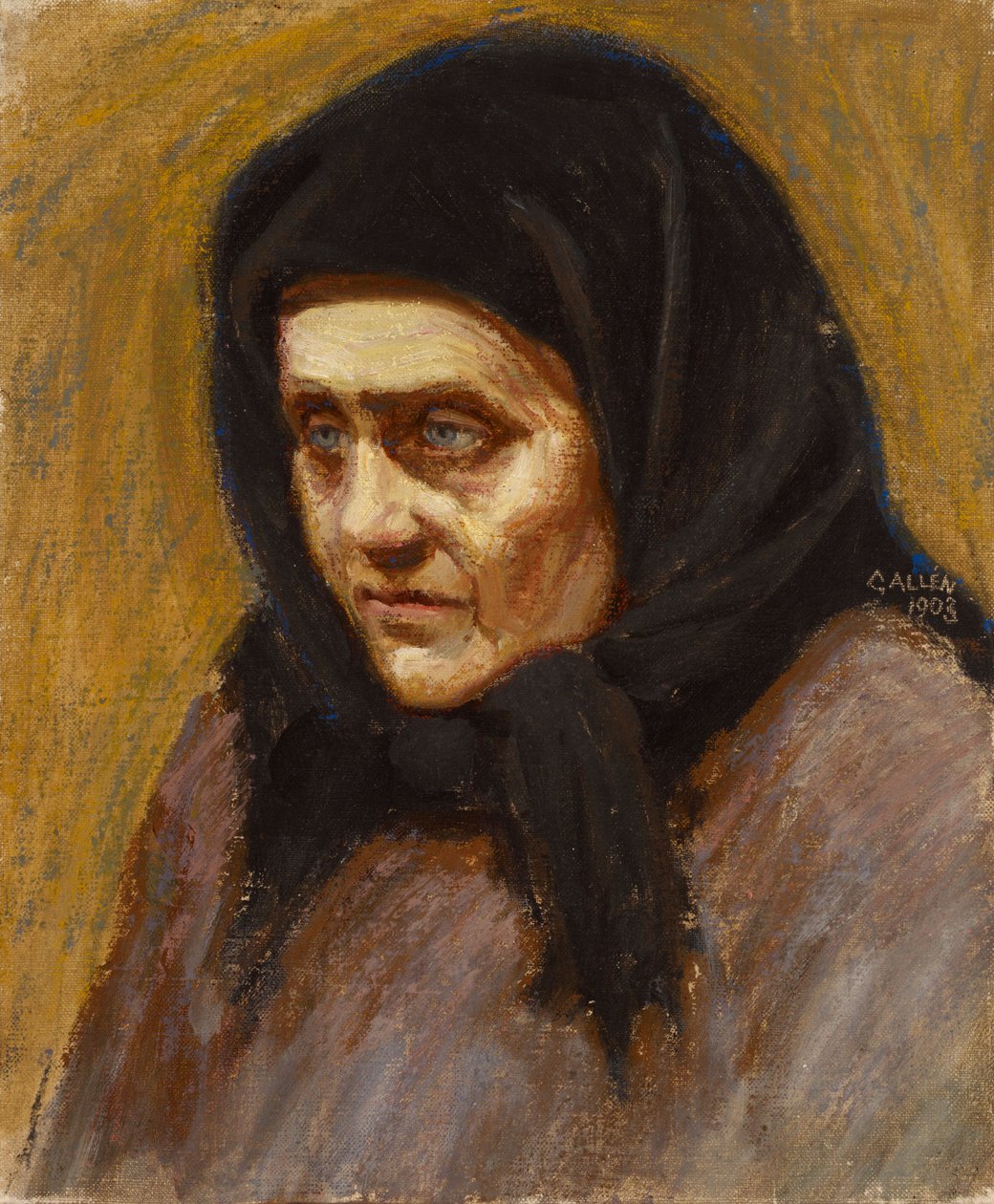 Zonder titel door Akseli Gallen-Kallela
