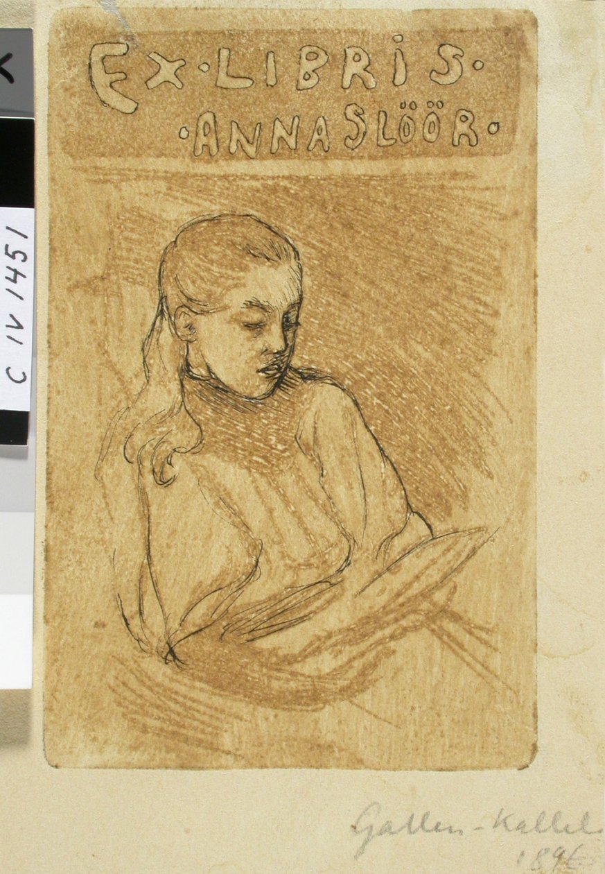 Ohne Titel door Akseli Gallen-Kallela
