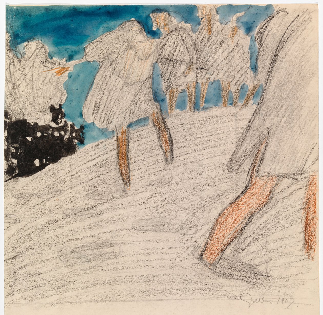 Ohne Titel door Akseli Gallen-Kallela