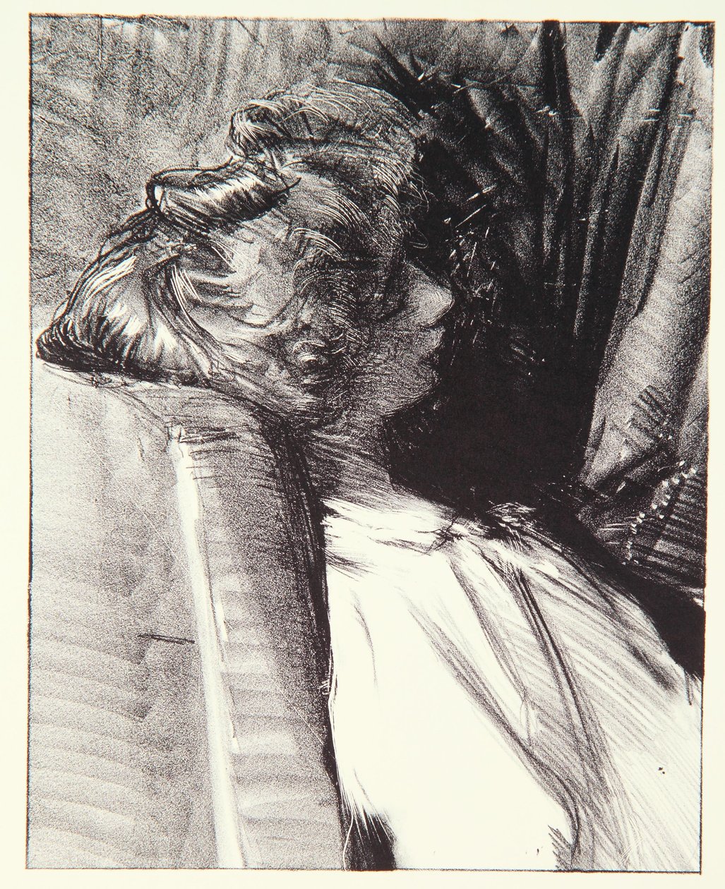 Luiheid, c.1904 door Albert de Belleroche