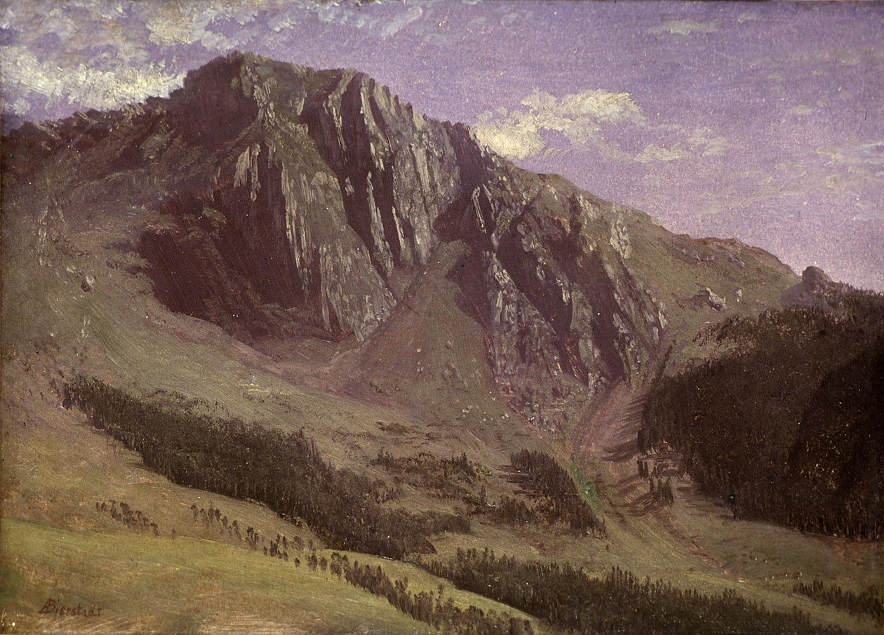 Bergen door Albert Bierstadt