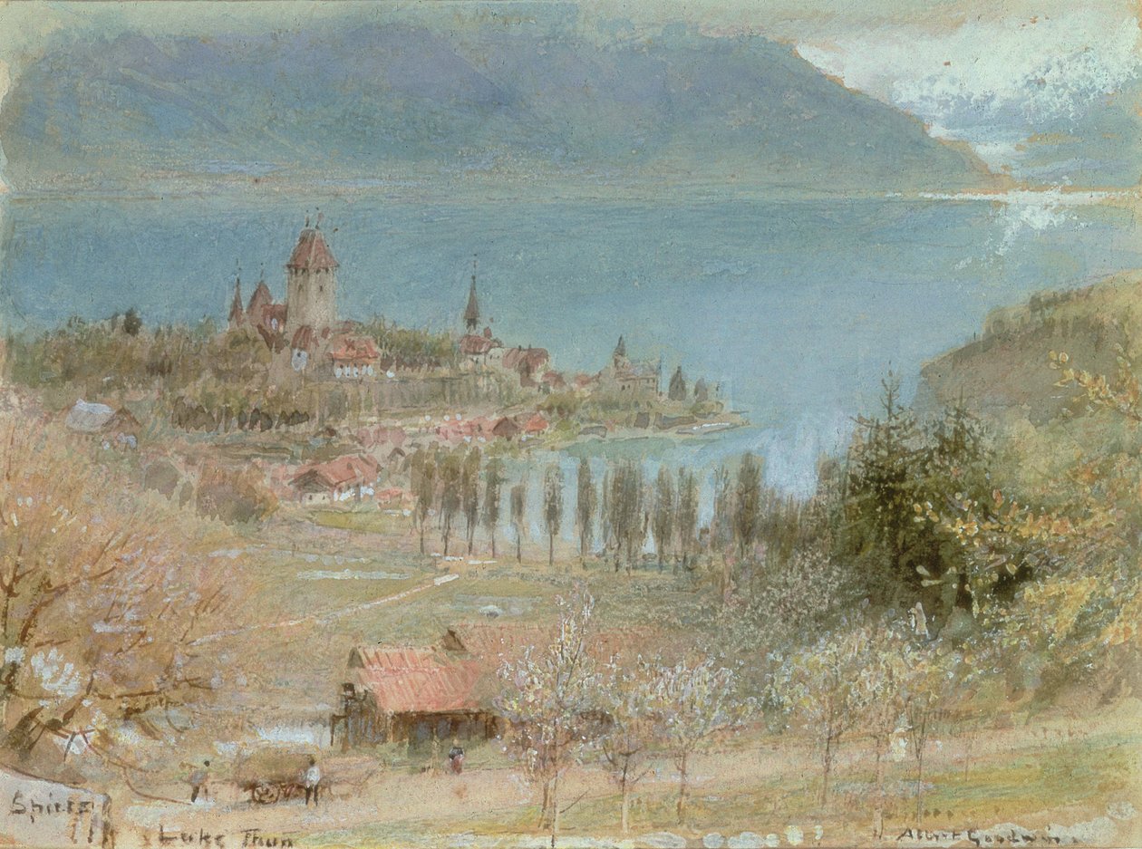 Spietz, Thunermeer door Albert Goodwin