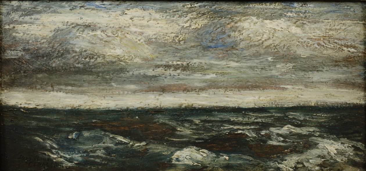 Marine, 1907 door Albert Pinkham Ryder