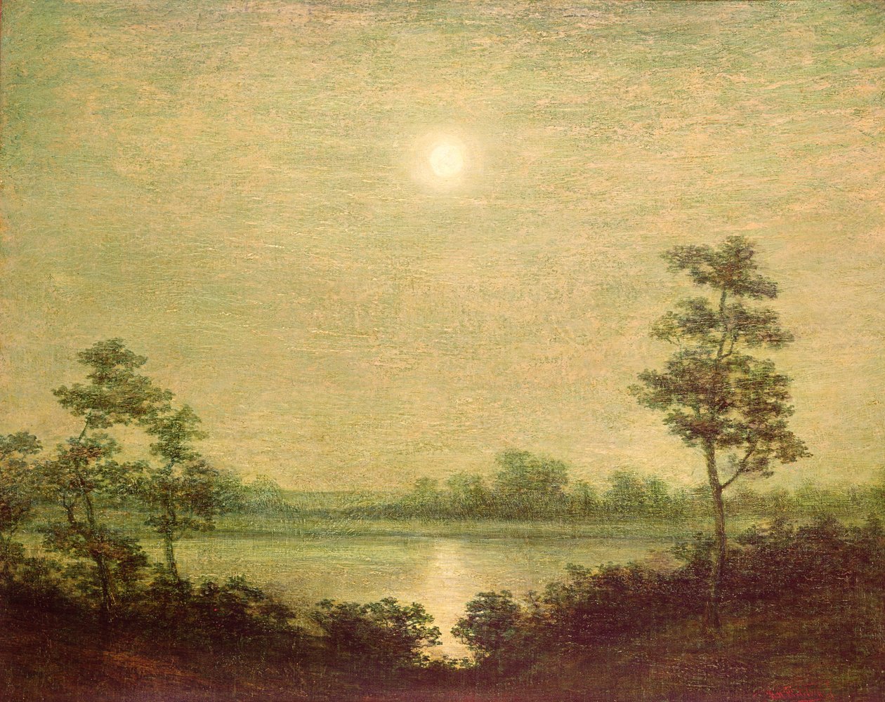 Maanopkomst door Albert Pinkham Ryder