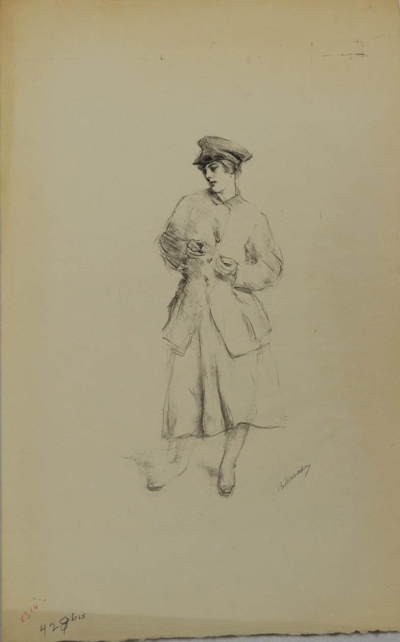 Chauffeuse door Albert de Belleroche
