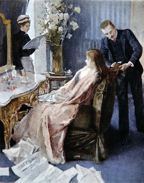 Thuiskapsessie door Albert (after) Lynch