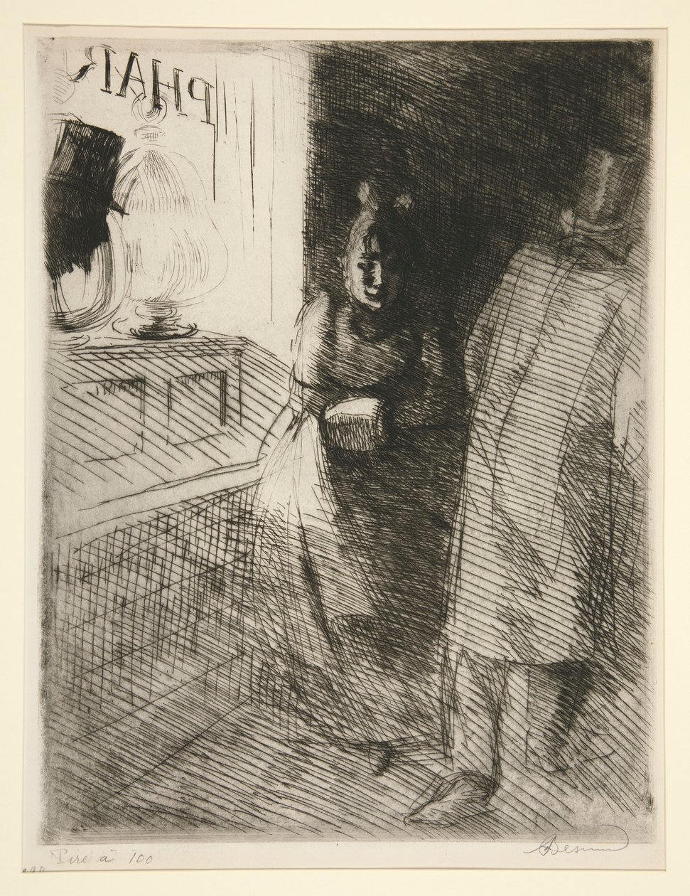 De Prostitutie door Albert Besnard
