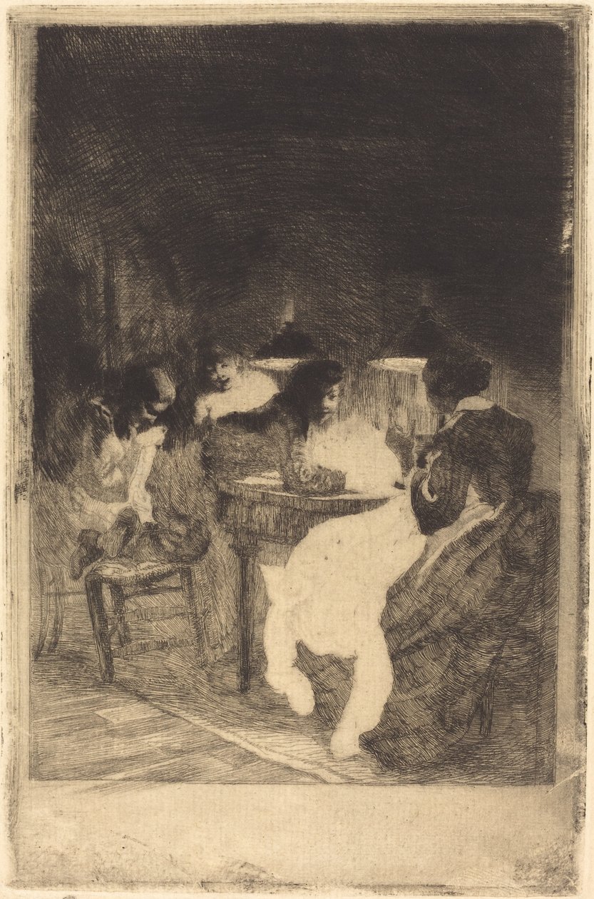 De jeugd van Pierre Clémenceau door Albert Besnard