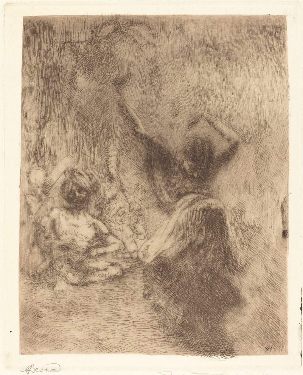 De danseres van Tanjore door Albert Besnard
